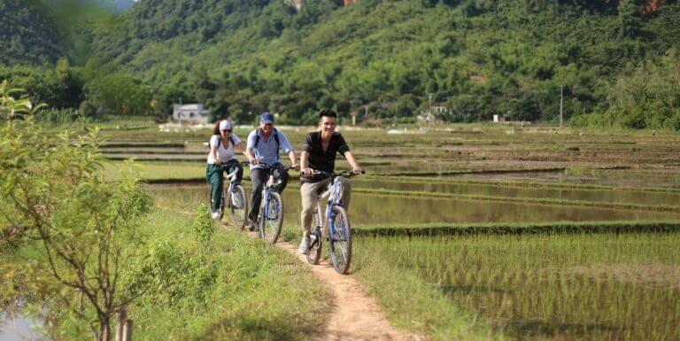 Biking in Mai Chau